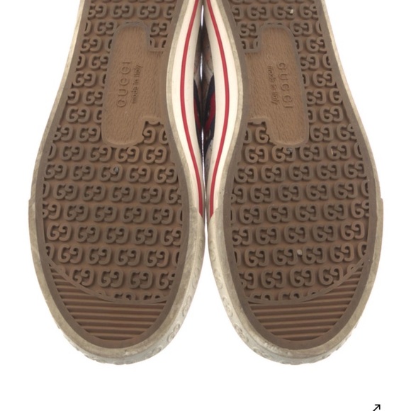 Gucci canvas sneakers - Picture 5 of 6